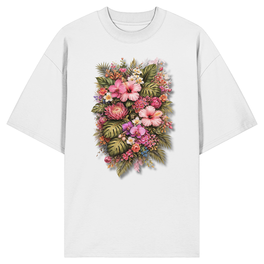 FLOWERPOWER! - Organic Oversize Shirt