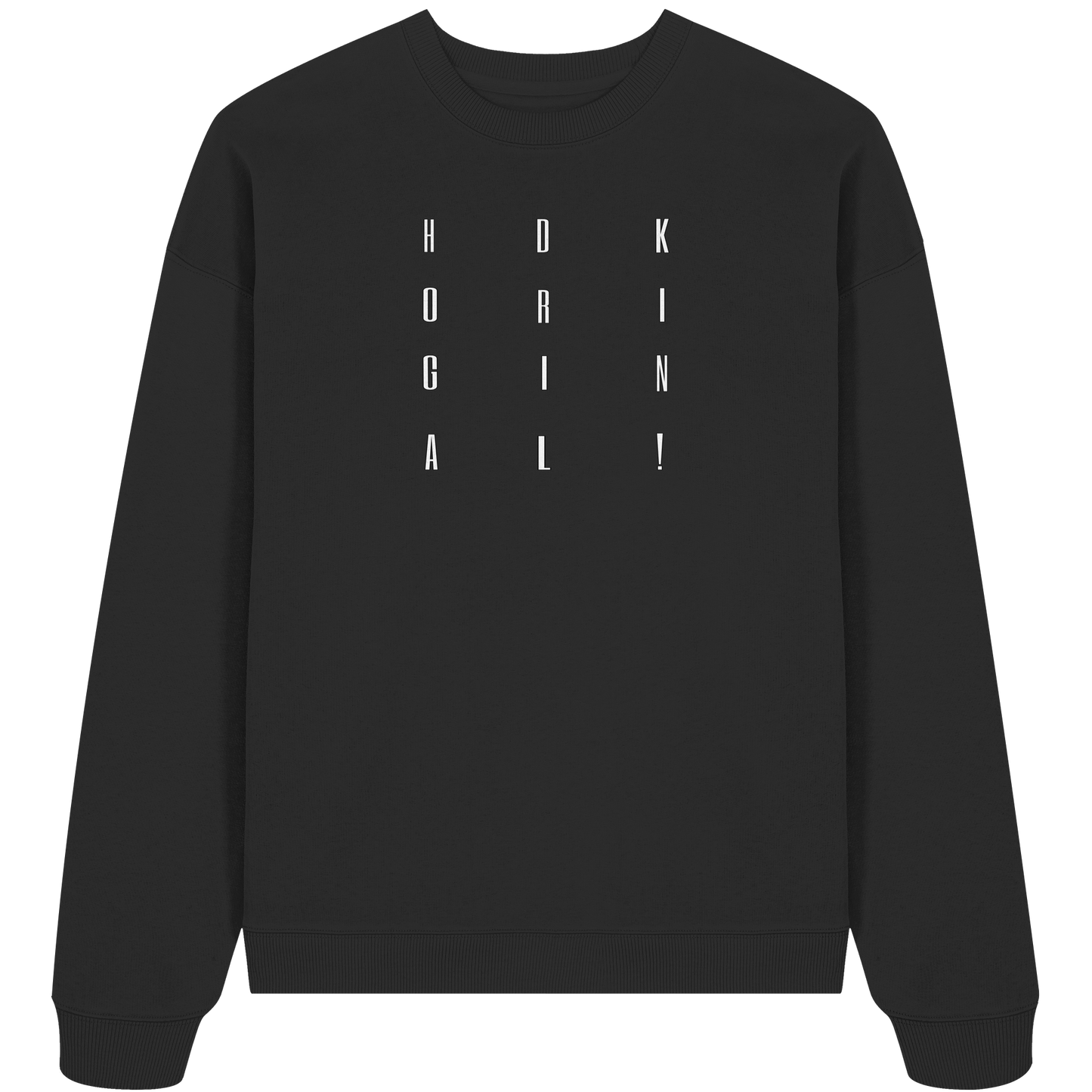HDKORIGINALSQUARE! - Organic Oversized Sweatshirt