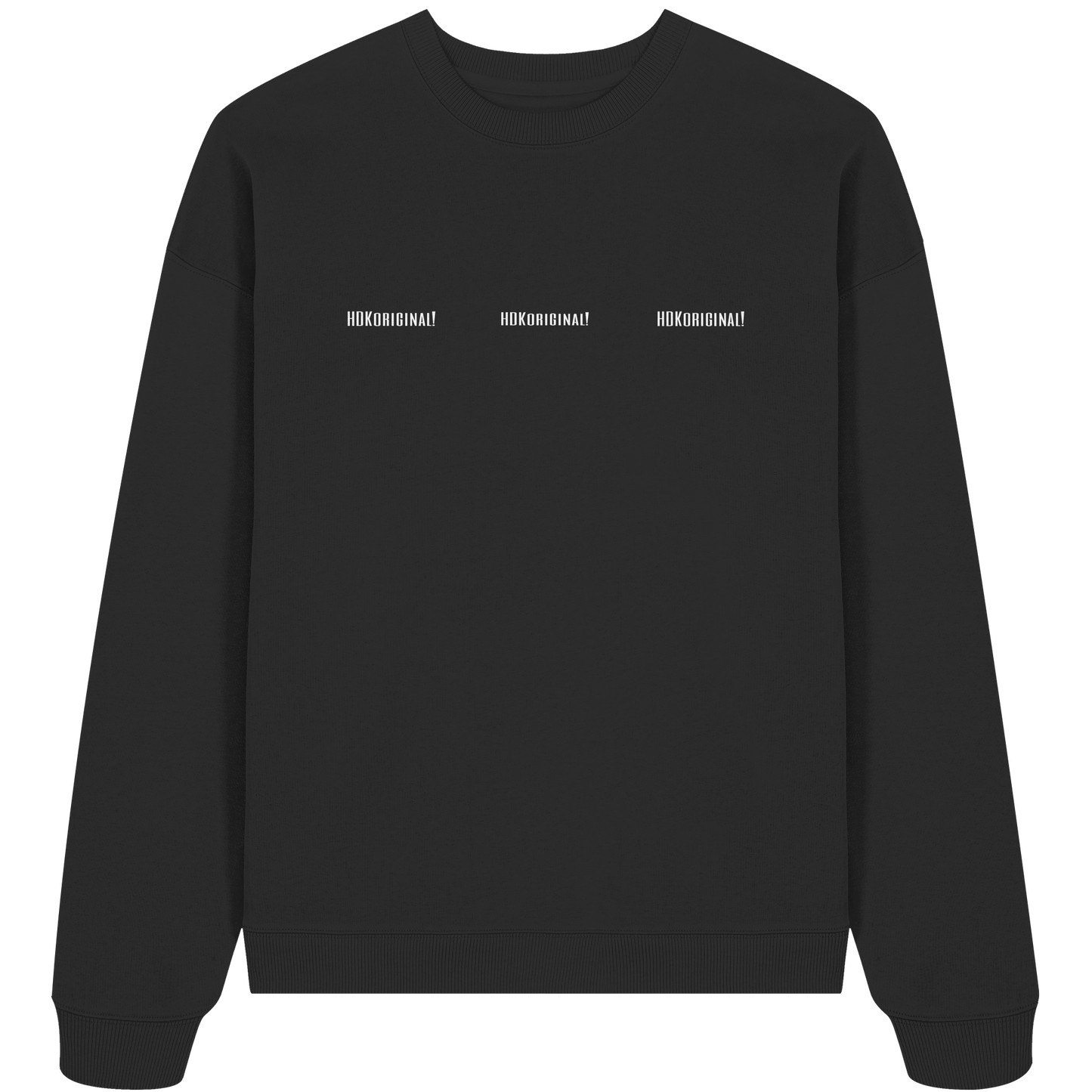 HDKORIGINALHOCH3! - Organic Oversize Sweatshirt