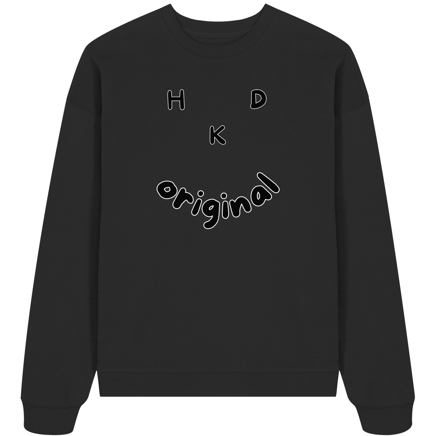 HDKORIGINALSMILE! - Organic Oversize Sweatshirt