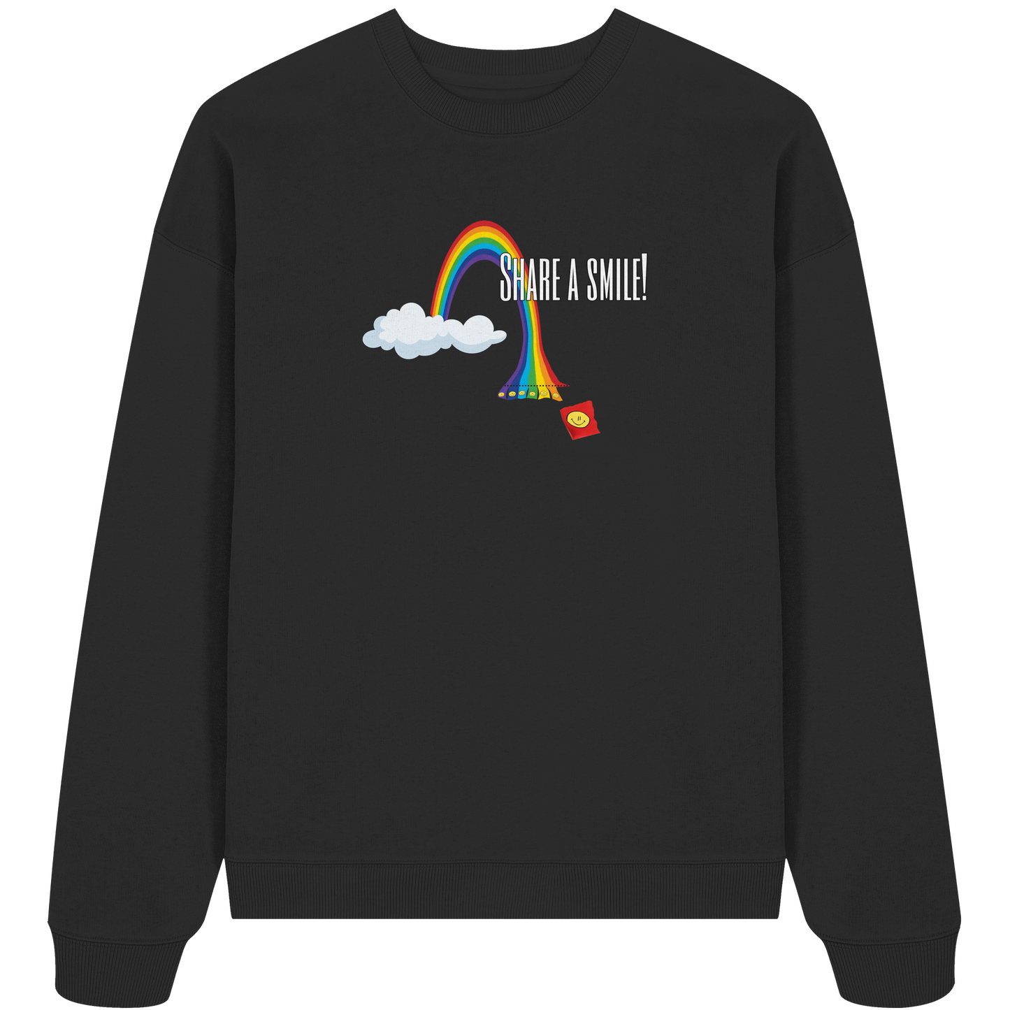 SHAREASMILE! - Organic Oversized Sweatshirt