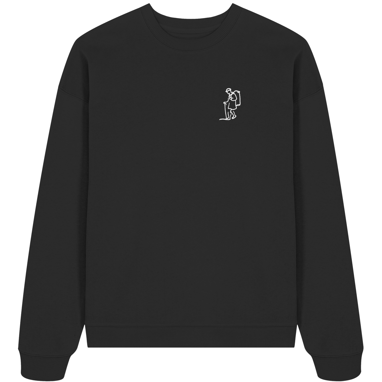 KIEPENKERL! (Stick) - Organic Oversize Sweatshirt