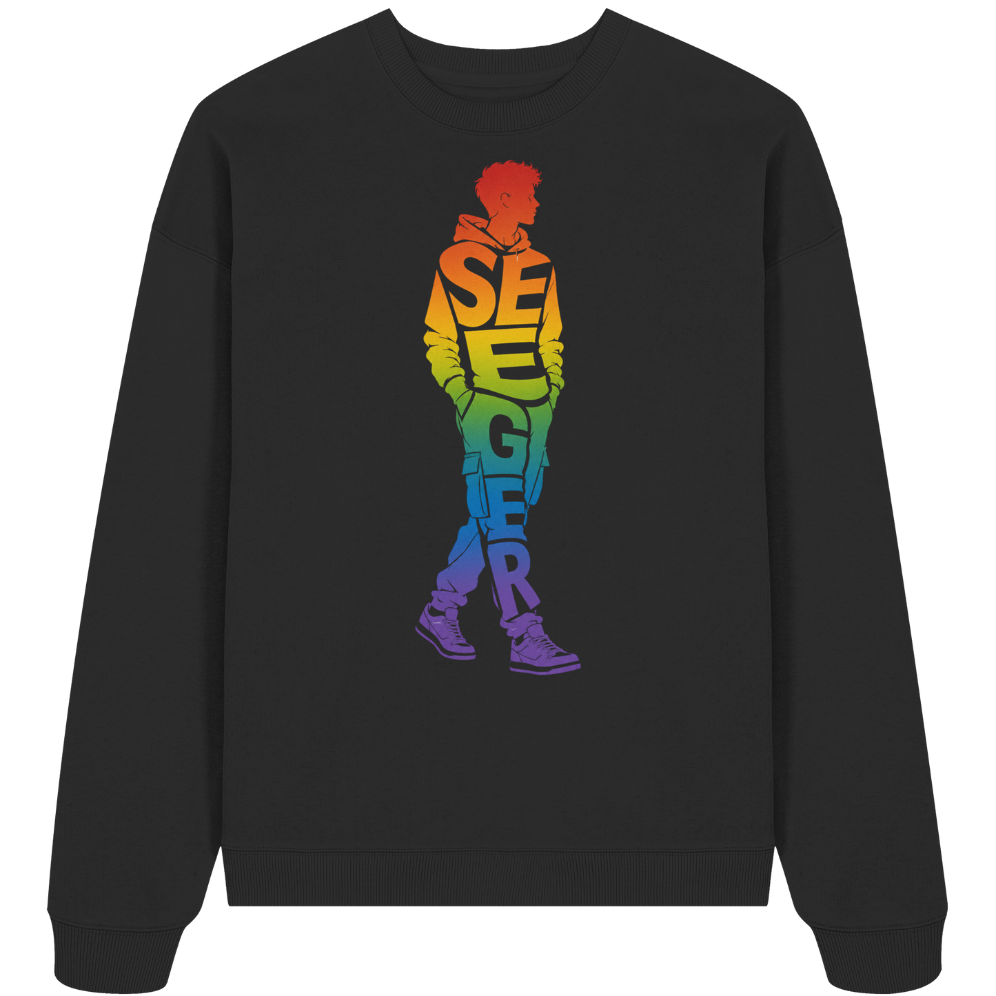SEEGER!Pride - Organic Oversize Sweatshirt