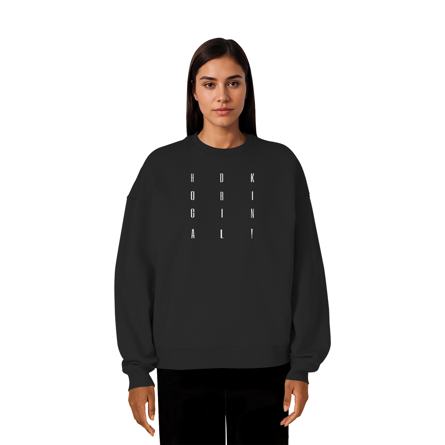 HDKORIGINALSQUARE! - Organic Oversized Sweatshirt
