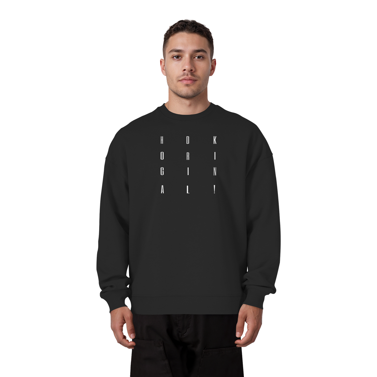 HDKORIGINALSQUARE! - Organic Oversized Sweatshirt
