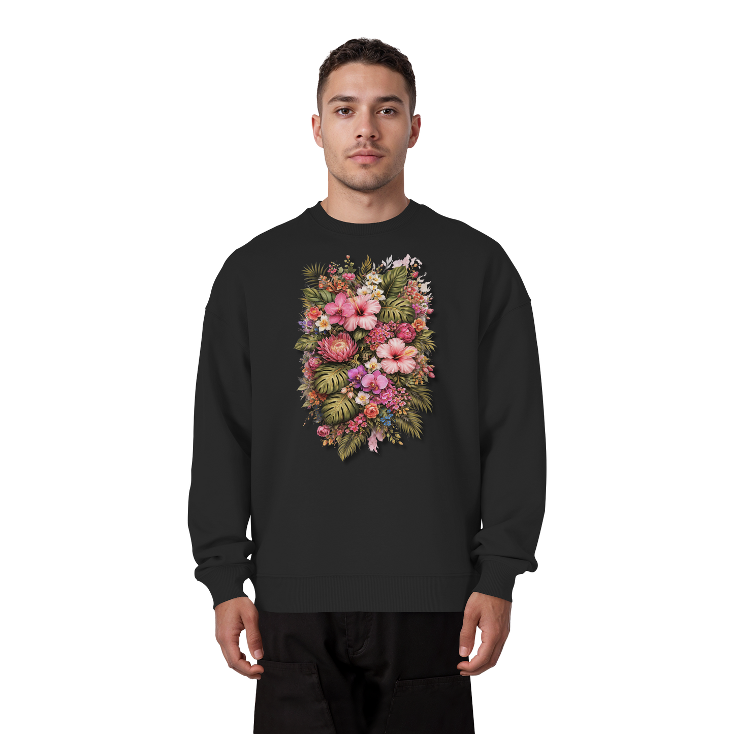 FLOWERPOWER! - Organic Oversize Sweatshirt