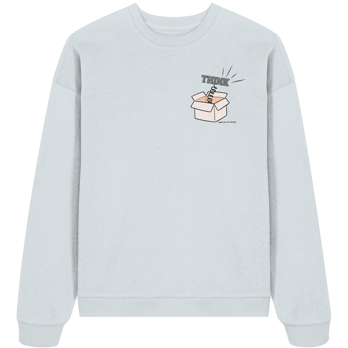 THINK! - Organic Oversize Sweatshirt