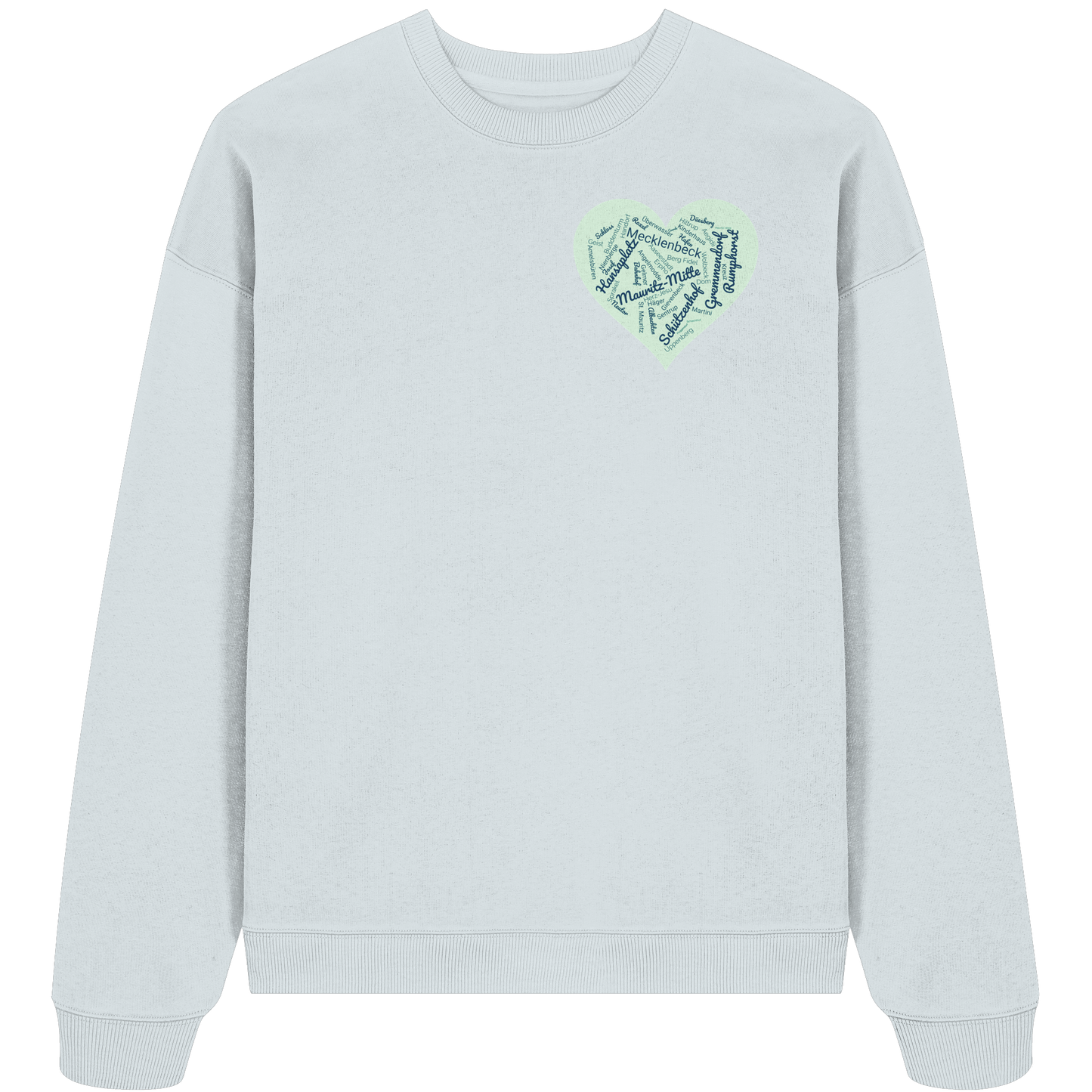 MÜNSTERHERZ! - Organic Oversized Sweatshirt