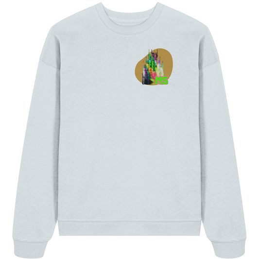 COLORFULTOWNHALL! - Organic Oversize Sweatshirt