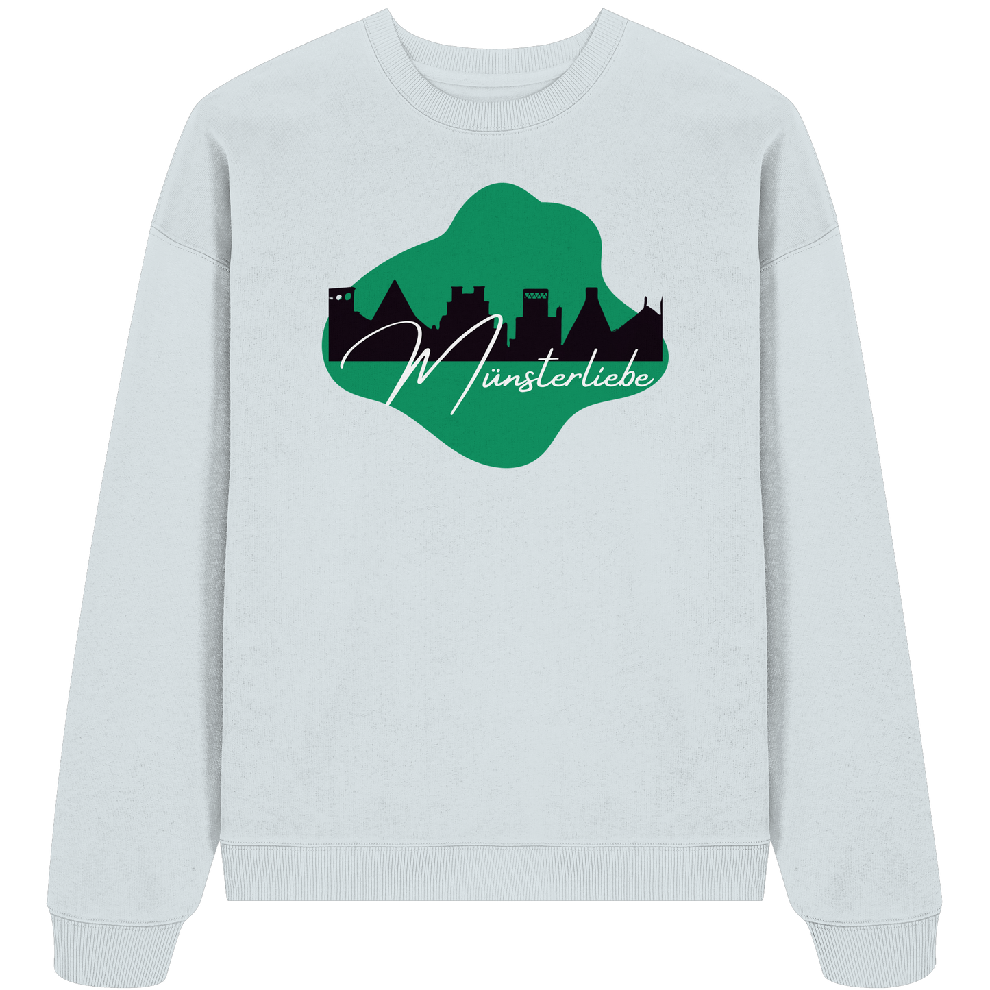SKYLINEMÜNSTERLIEBE! - Organic Oversize Sweatshirt