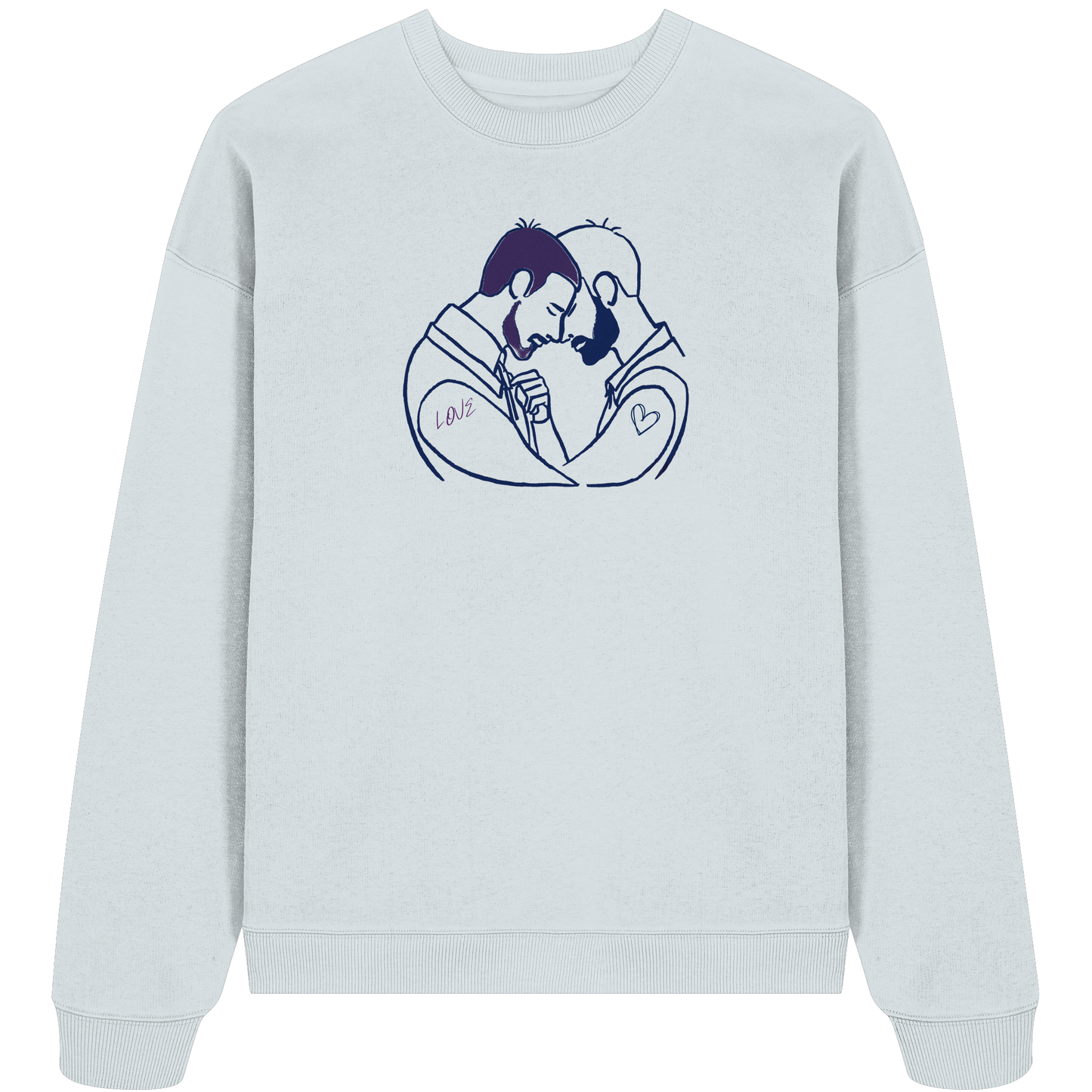 LOVE!  - Organic Oversize Sweatshirt