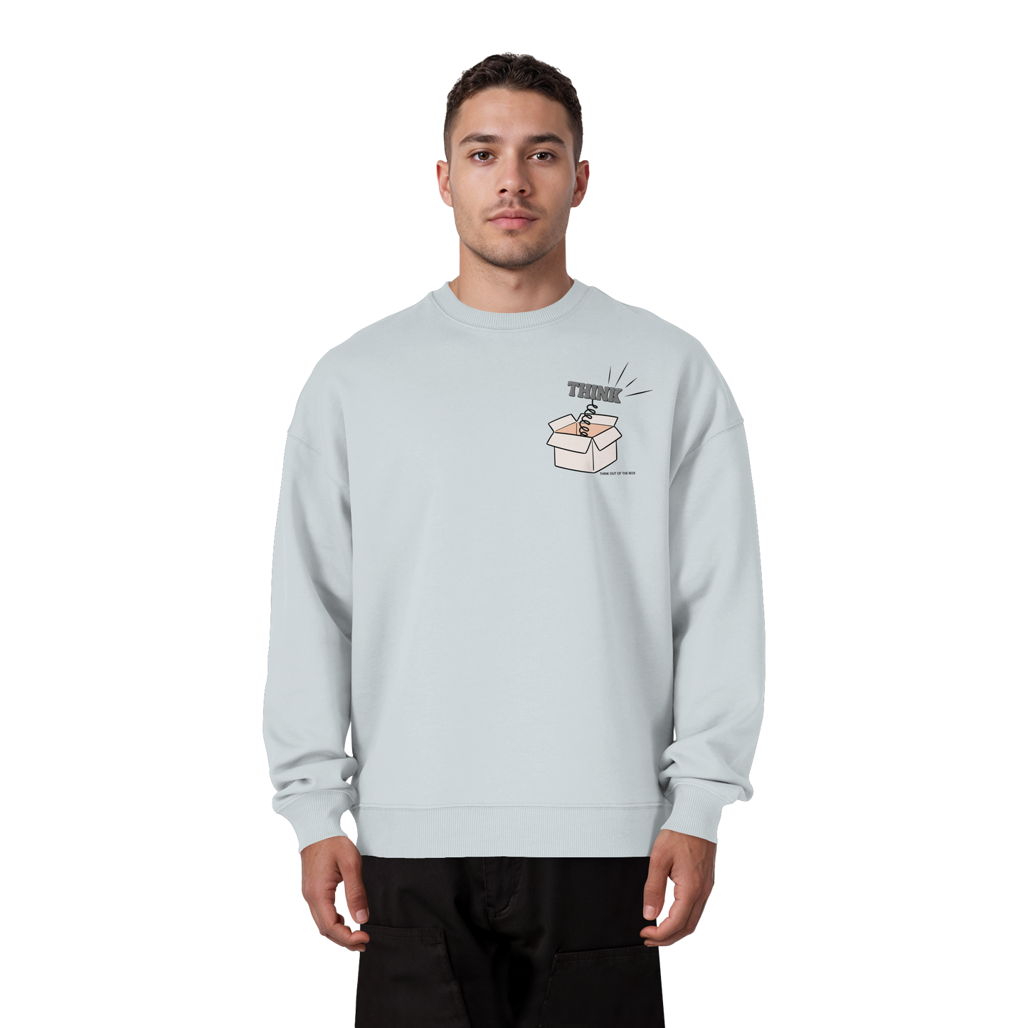 THINK! - Organic Oversize Sweatshirt