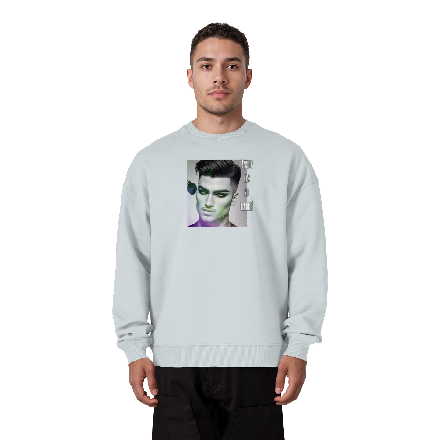 MAKEUPHASNOGENDER! - Organic Oversized Sweatshirt