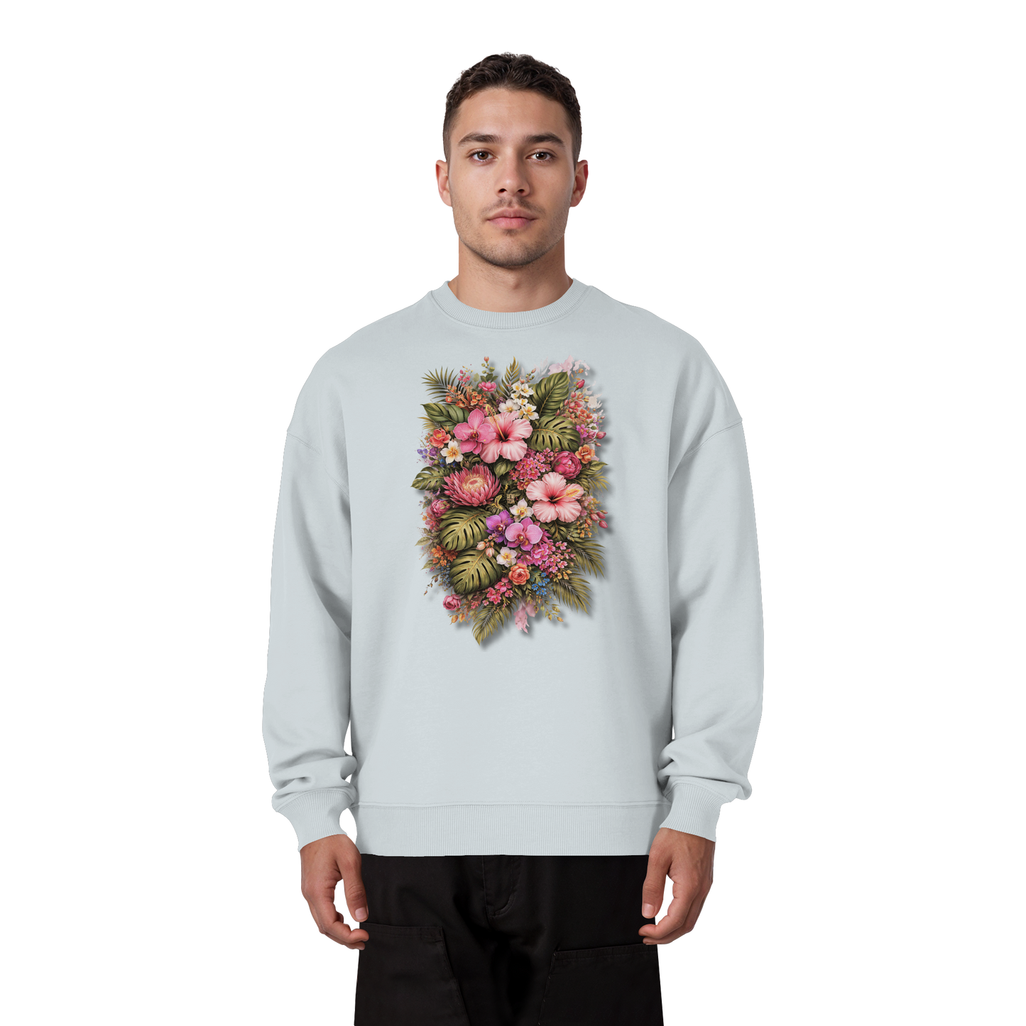 FLOWERPOWER! - Organic Oversize Sweatshirt
