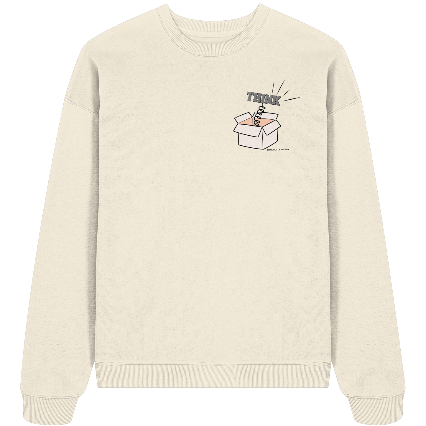 THINK! - Organic Oversize Sweatshirt