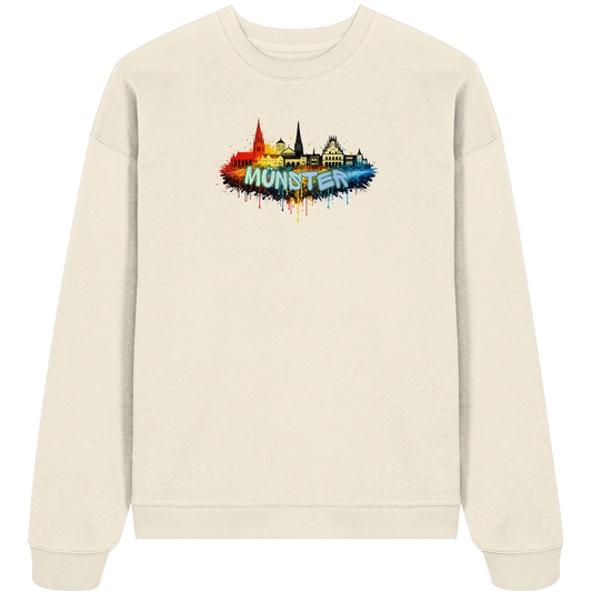 MÜNSTERSPRAY! - Organic Oversize Sweatshirt