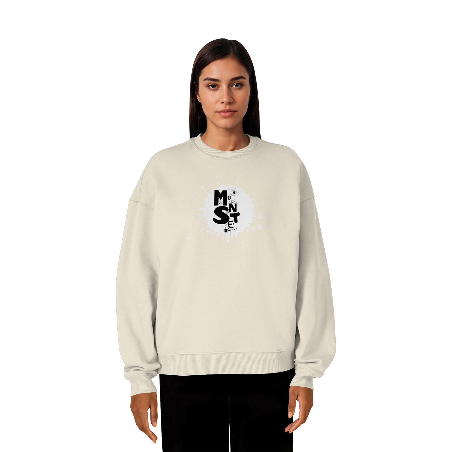 MÜNSTERFLECK! - Organic Oversized Sweatshirt