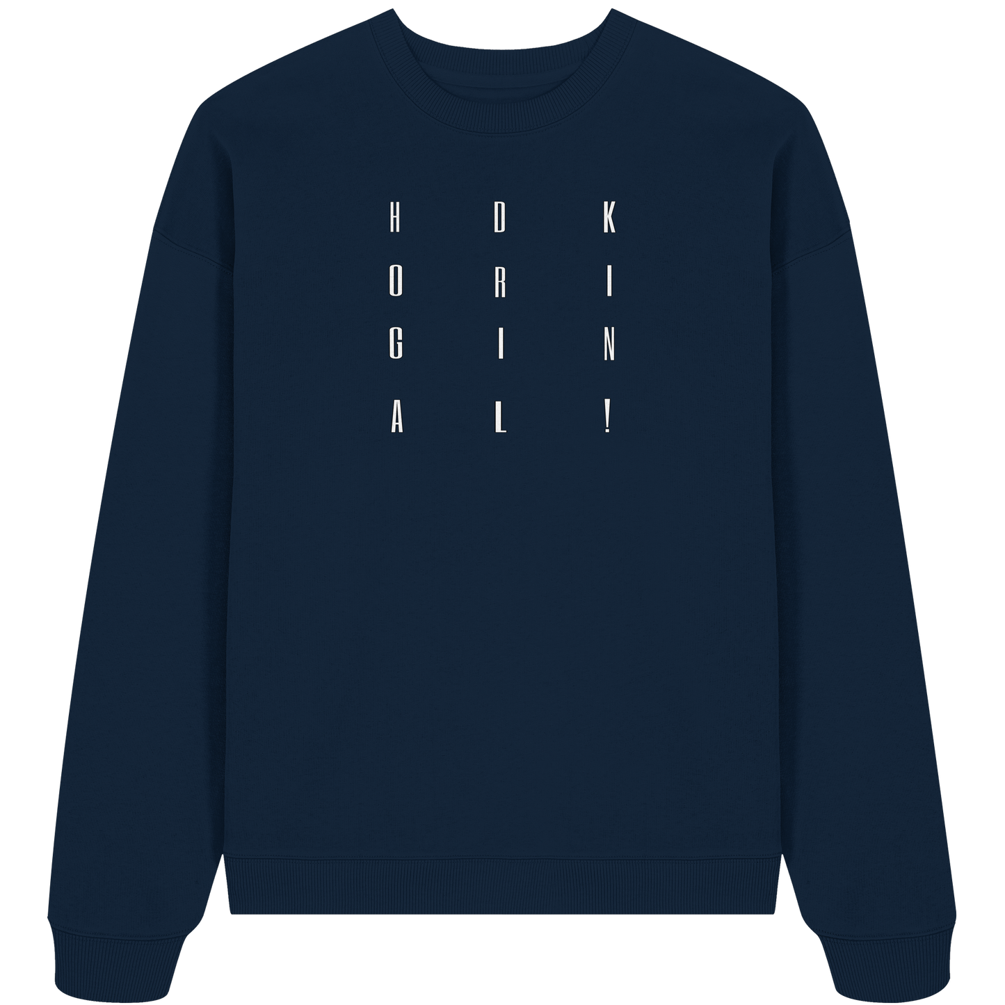 HDKORIGINALSQUARE! - Organic Oversized Sweatshirt