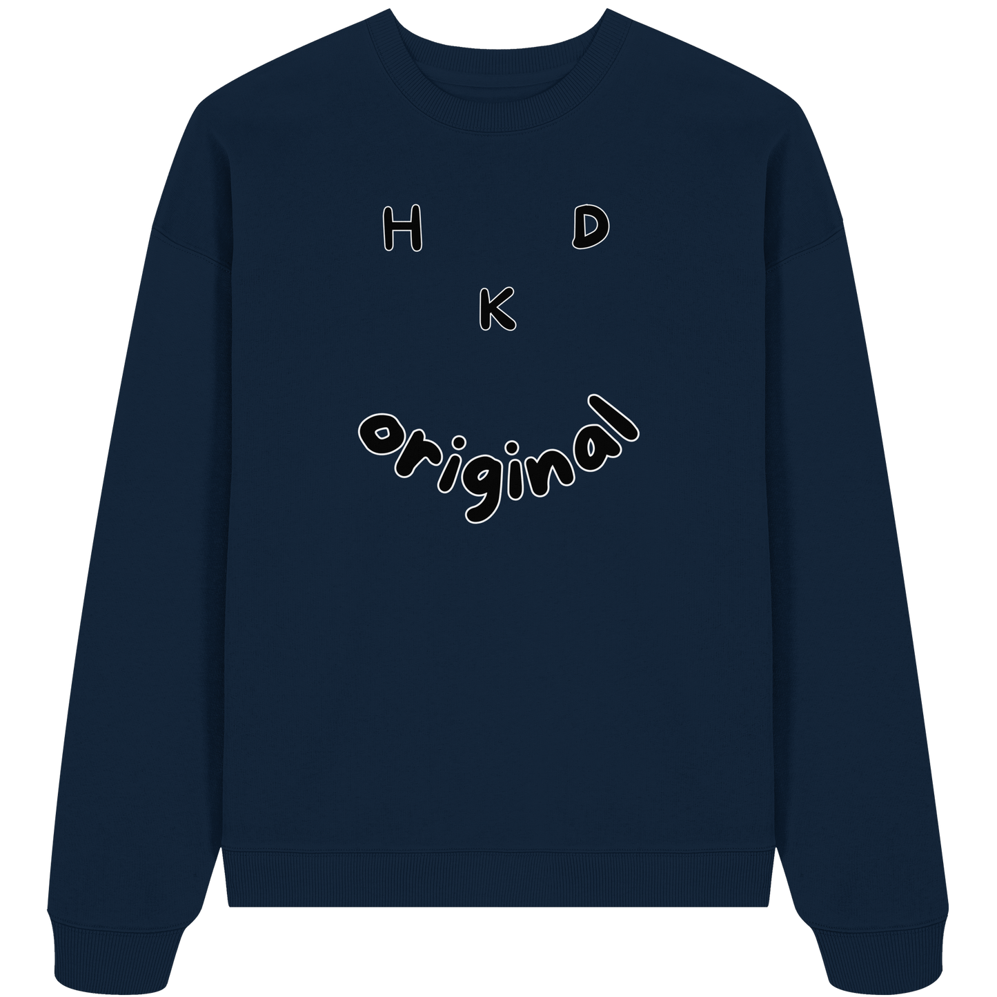 HDKORIGINALSMILE! - Organic Oversize Sweatshirt