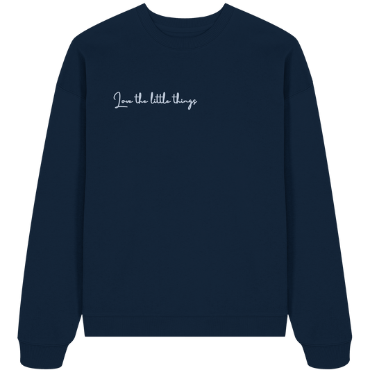 LOVETHELITTLETHINGS! - Organic Oversize Sweatshirt