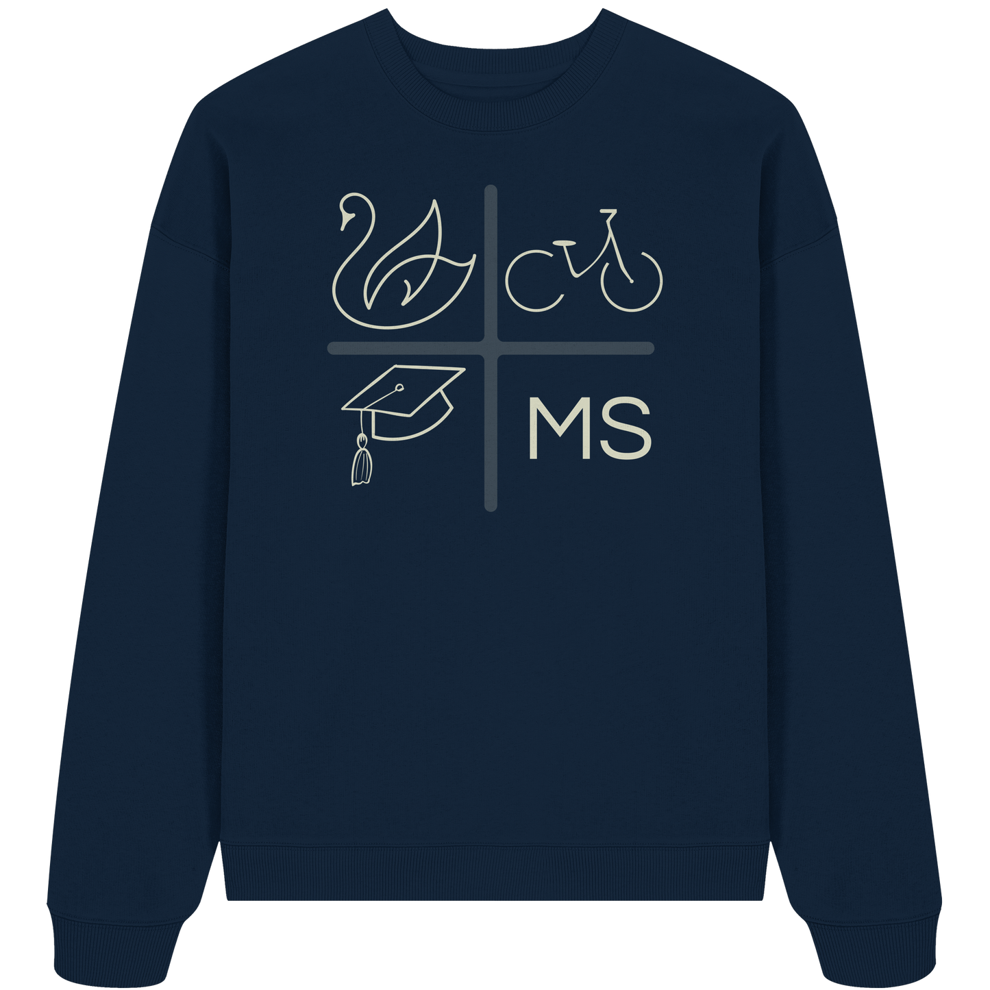MUENSTERELEMENTS! - Organic Oversize Sweatshirt