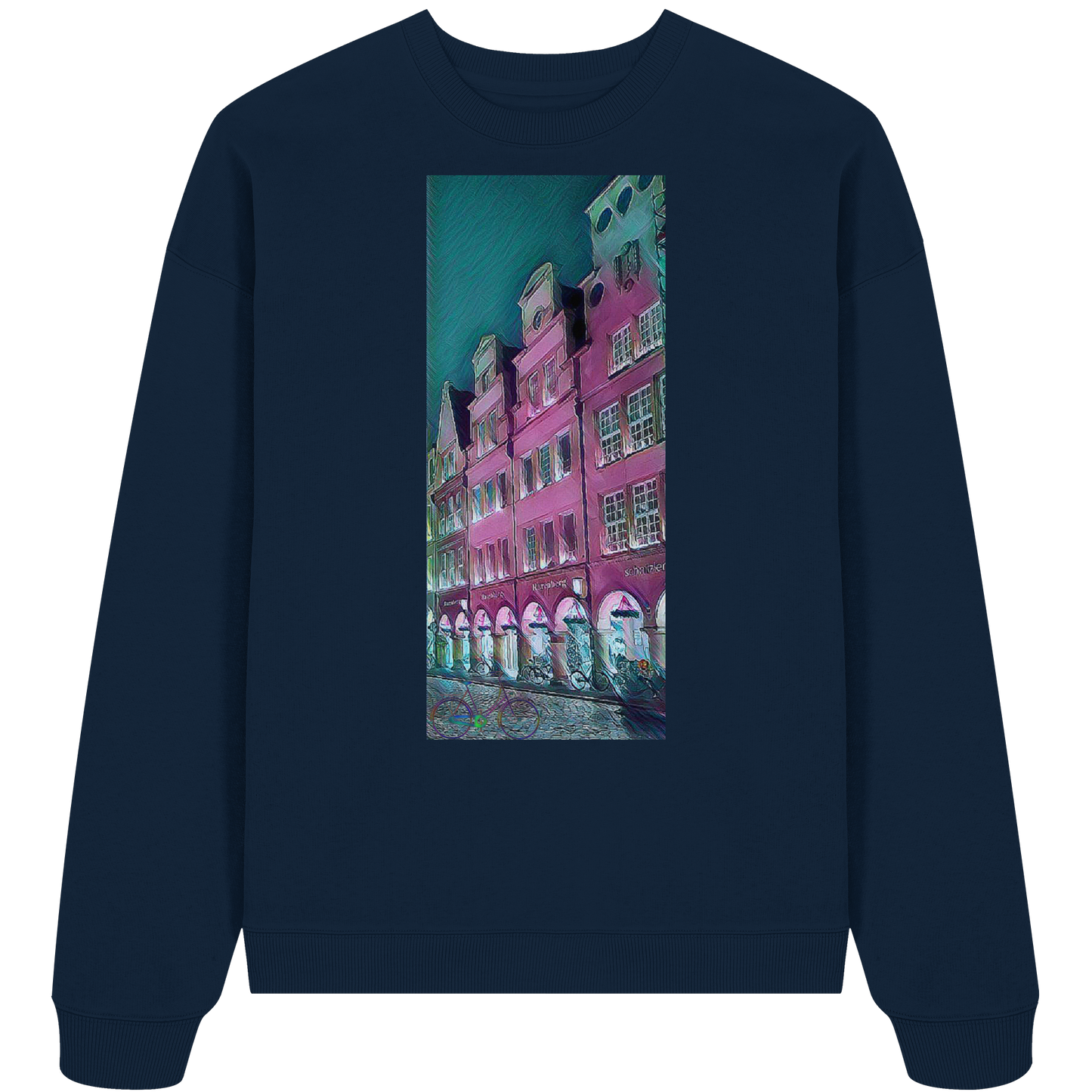 LOVEYOURTOWN! - Organic Oversized Sweatshirt