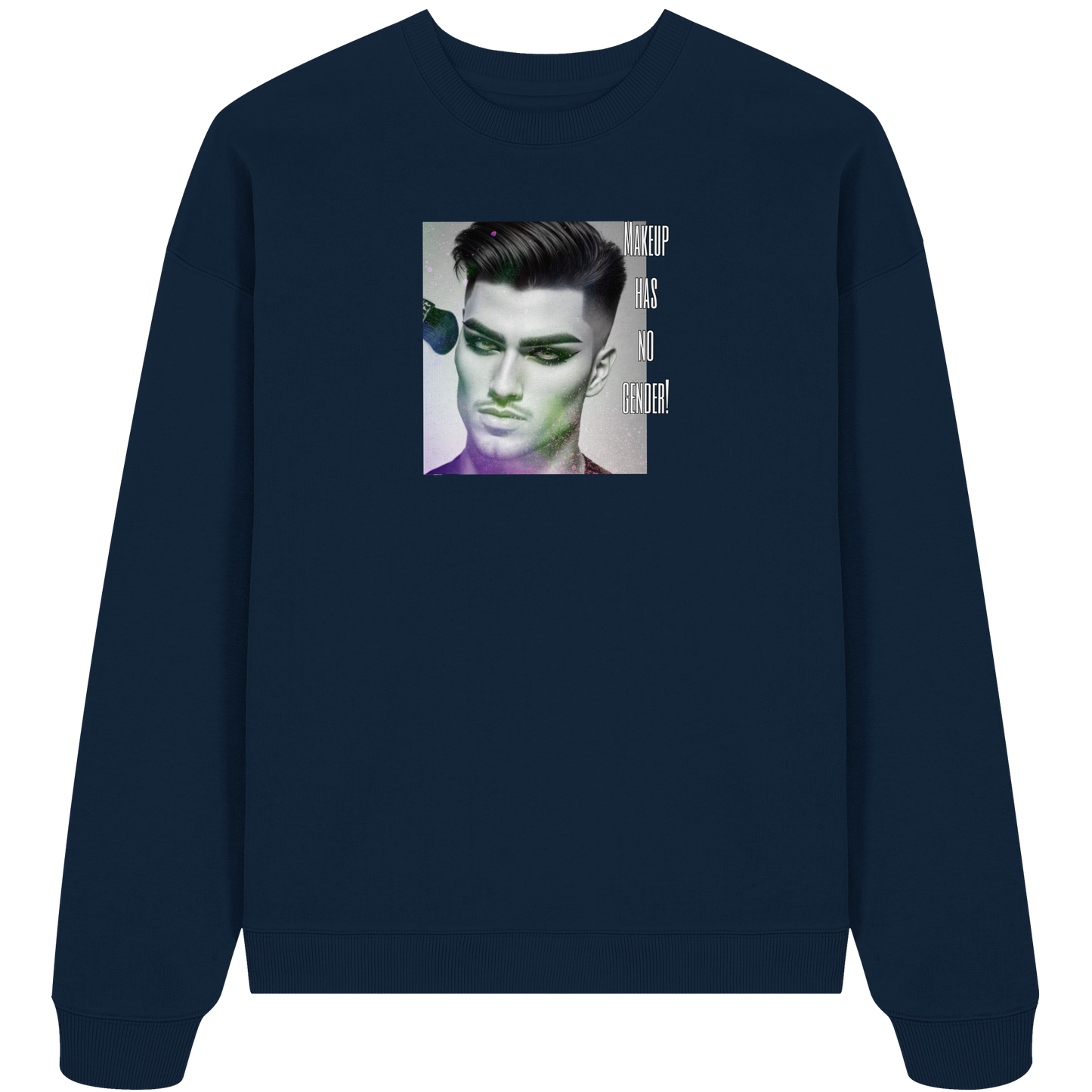 MAKEUPHASNOGENDER! - Organic Oversized Sweatshirt