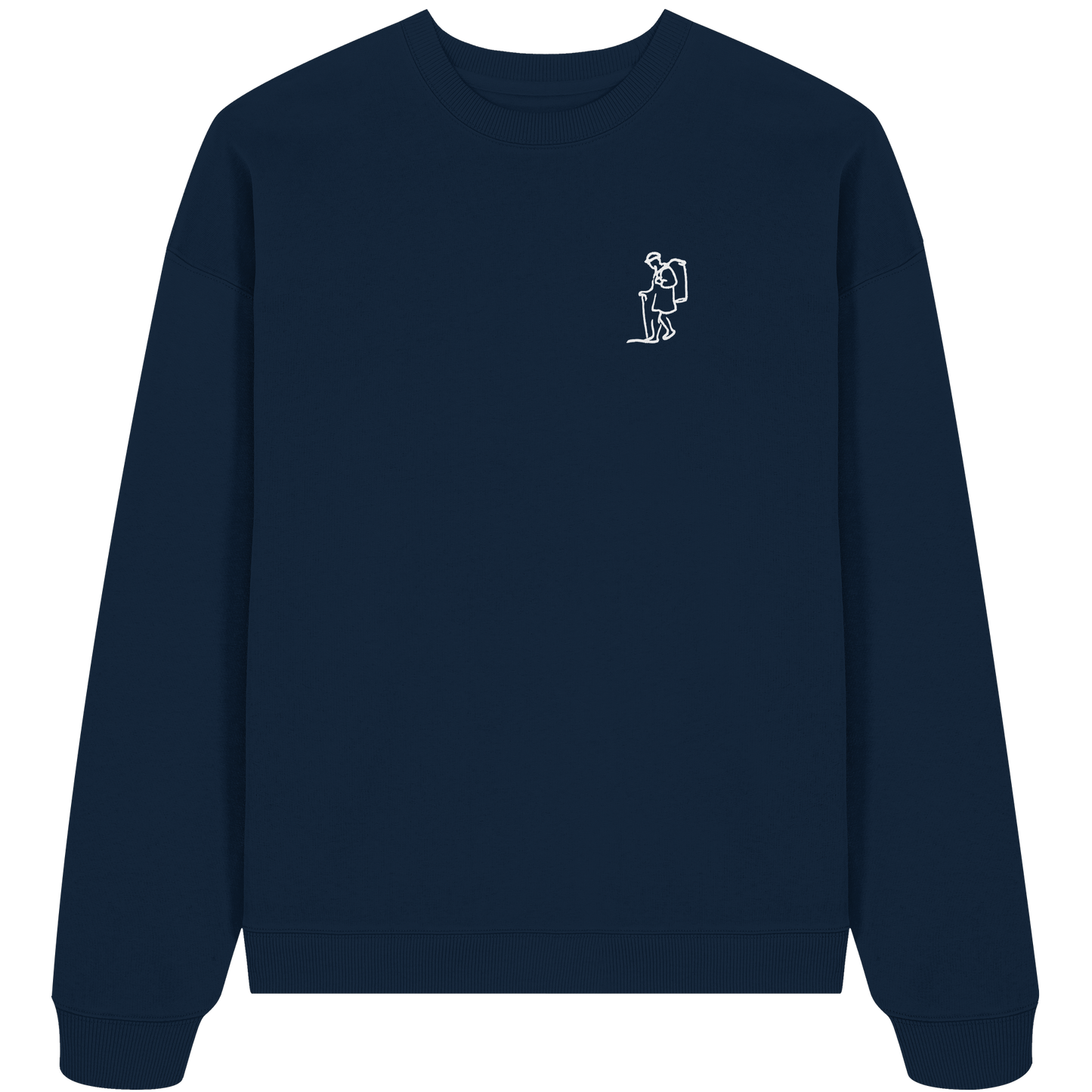 KIEPENKERL! (Stick) - Organic Oversize Sweatshirt