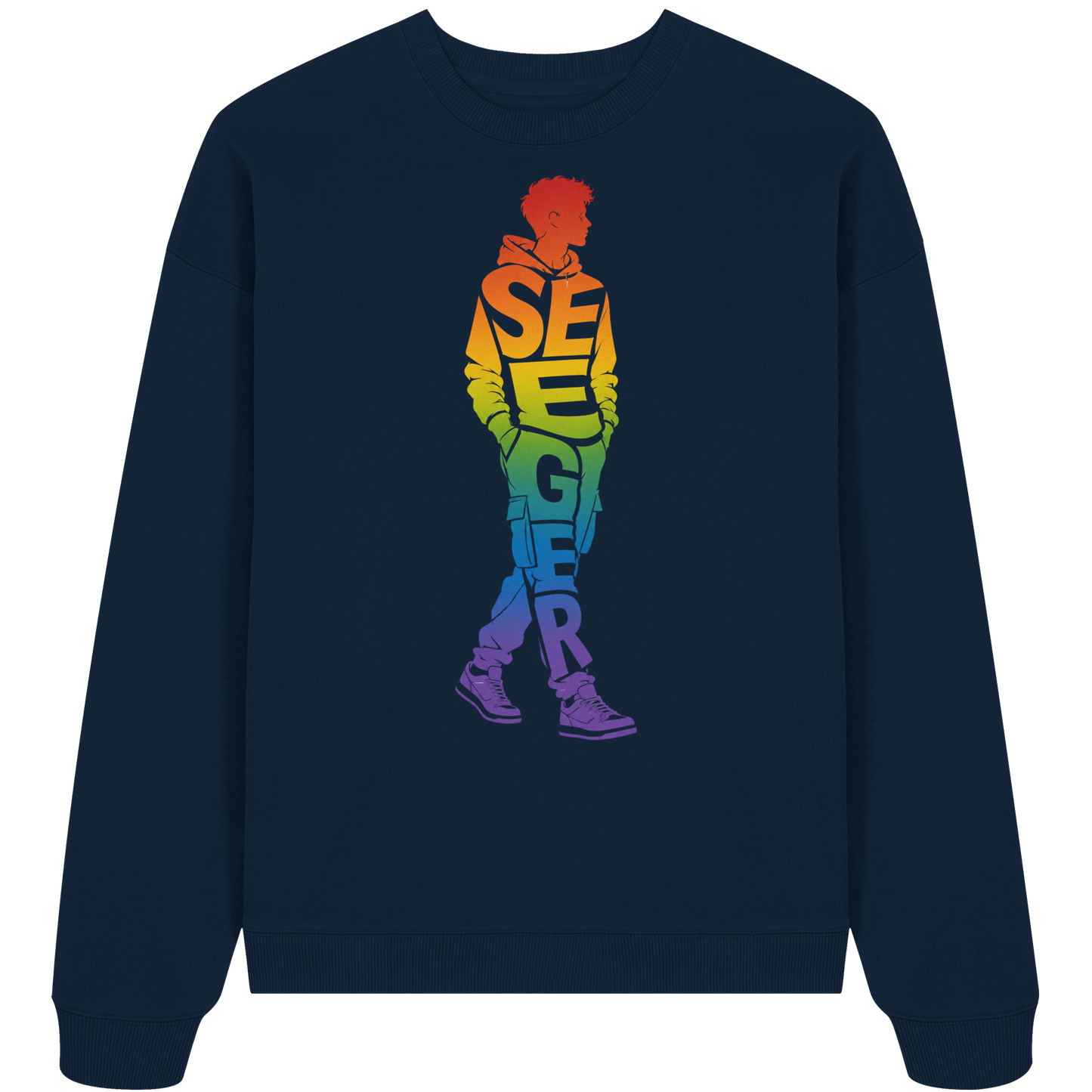 SEEGER!Pride - Organic Oversize Sweatshirt