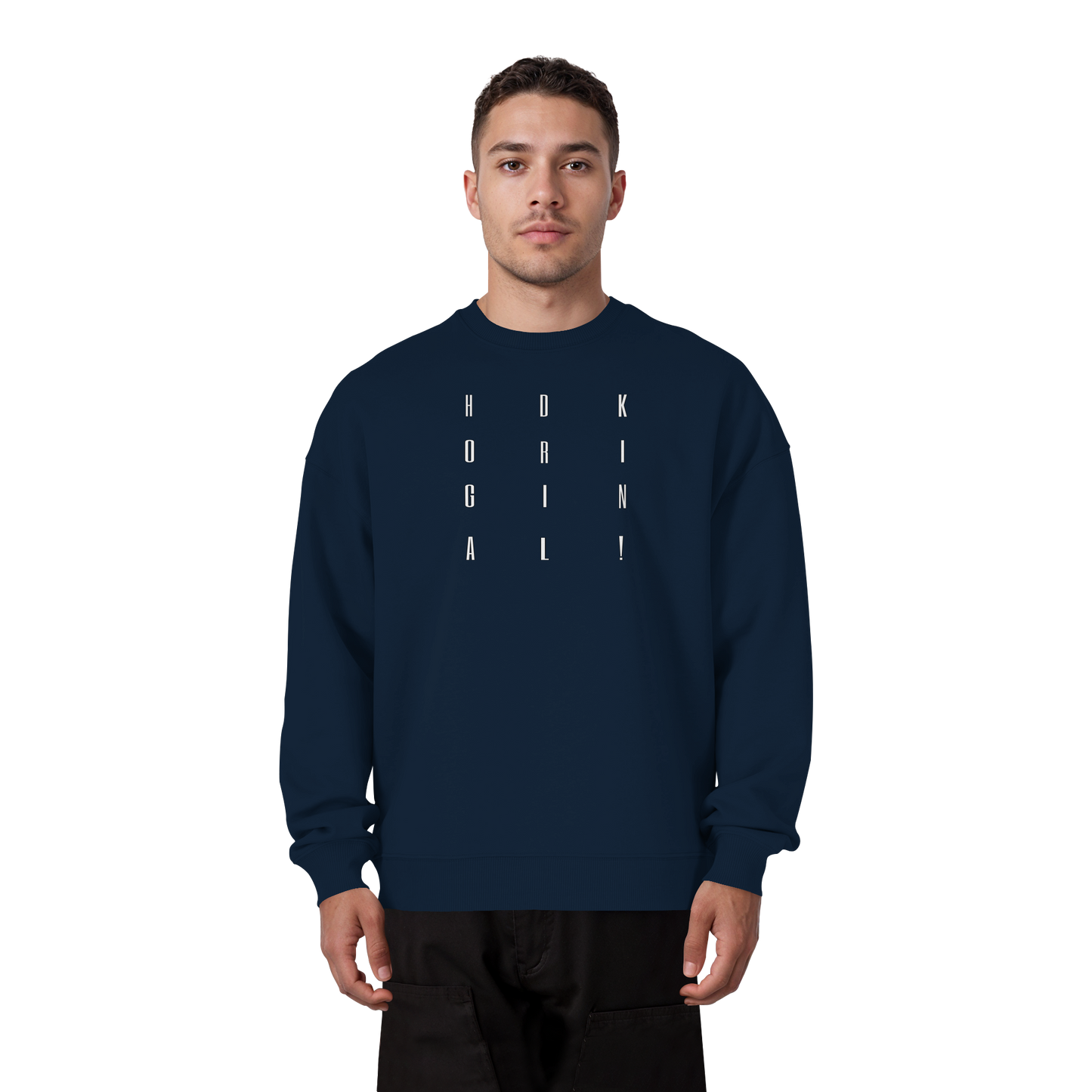 HDKORIGINALSQUARE! - Organic Oversized Sweatshirt
