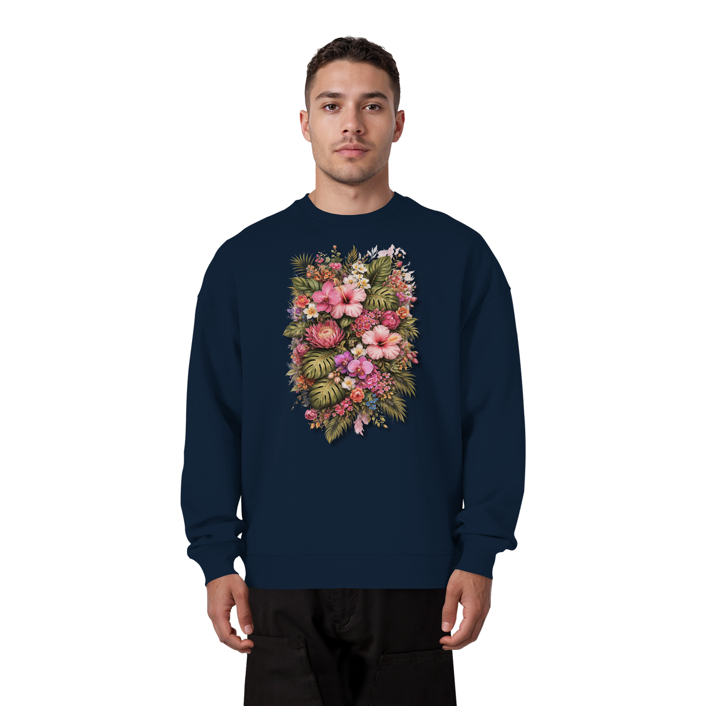 FLOWERPOWER! - Organic Oversize Sweatshirt