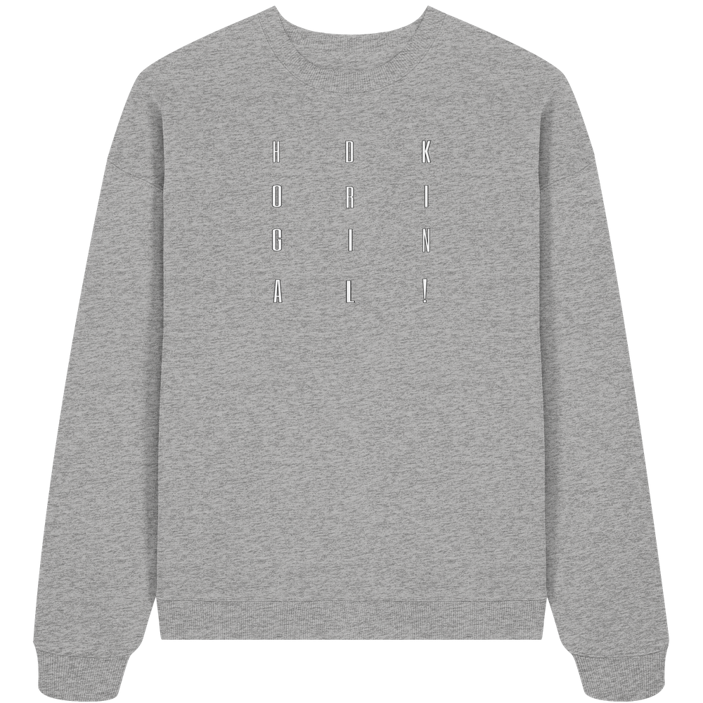 HDKORIGINALSQUARE! - Organic Oversize Sweatshirt