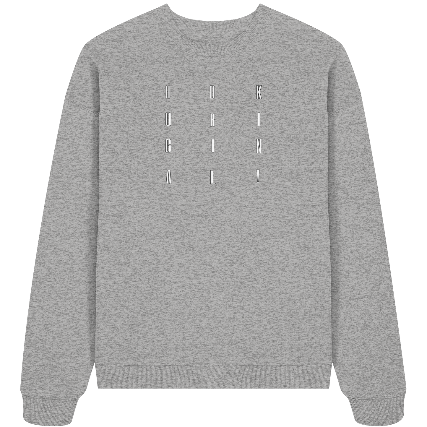 HDKORIGINALSQUARE! - Organic Oversized Sweatshirt