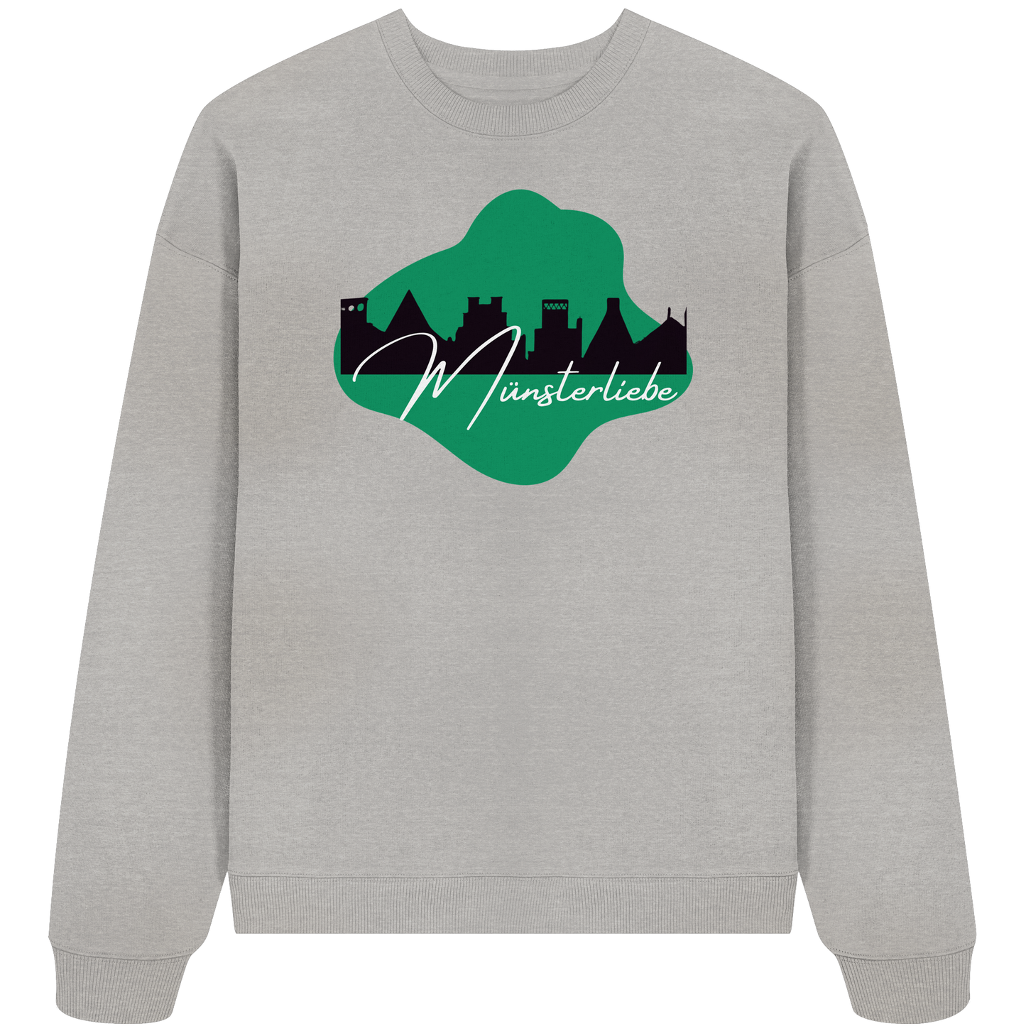 SKYLINEMÜNSTERLIEBE! - Organic Oversize Sweatshirt