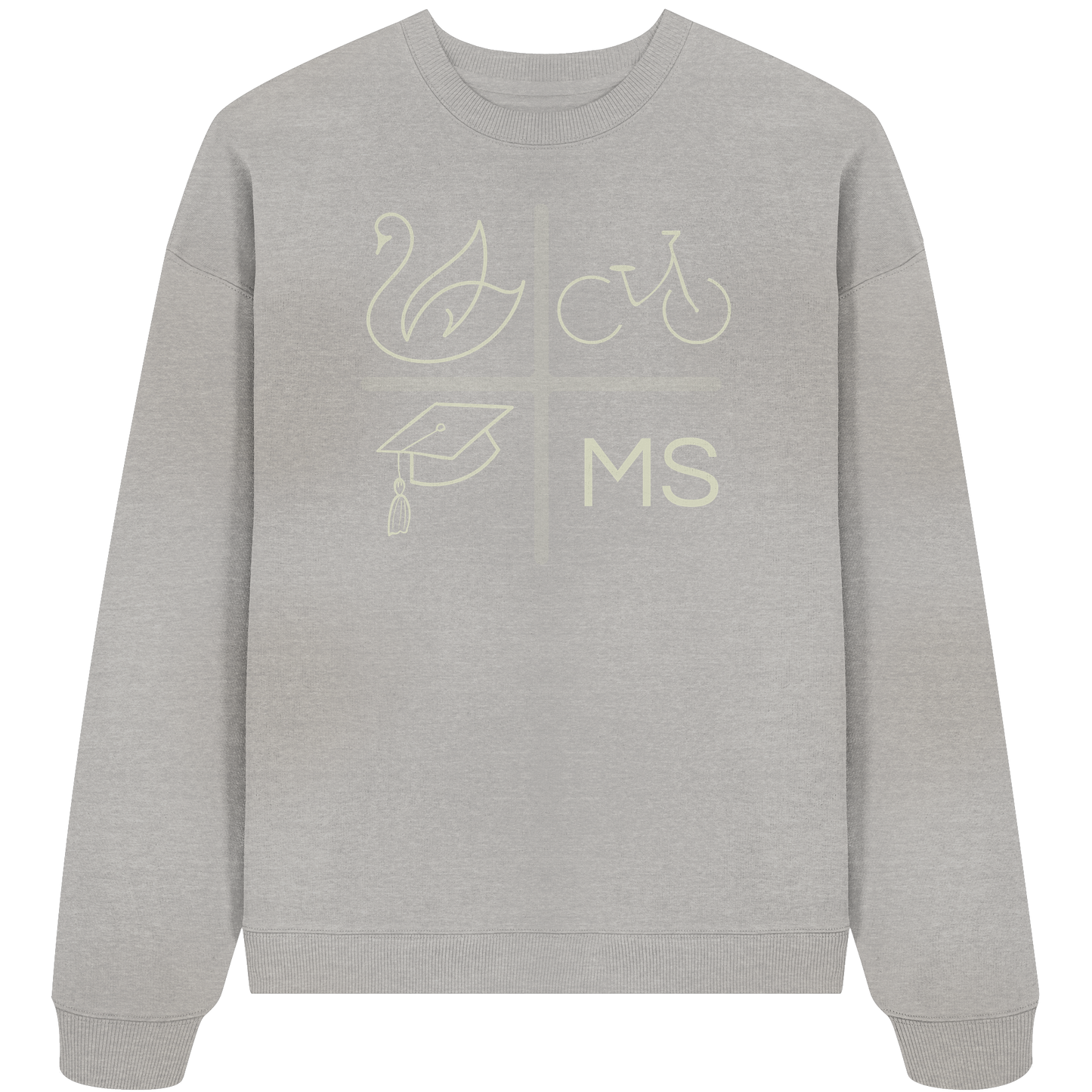 MUENSTERELEMENTS! - Organic Oversize Sweatshirt