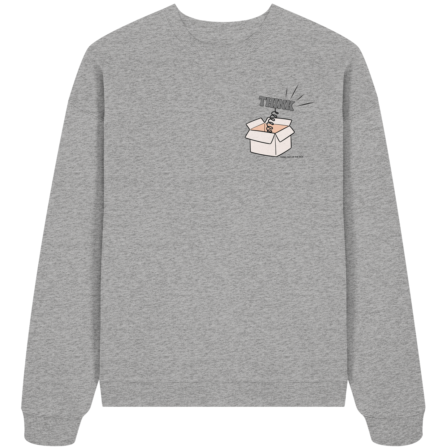 THINK! - Organic Oversize Sweatshirt