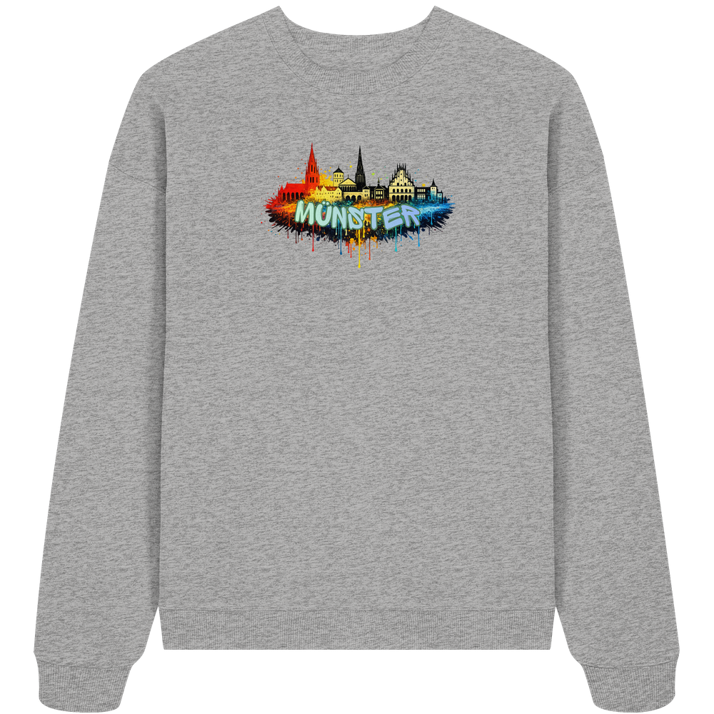 MÜNSTERSPRAY! - Organic Oversize Sweatshirt