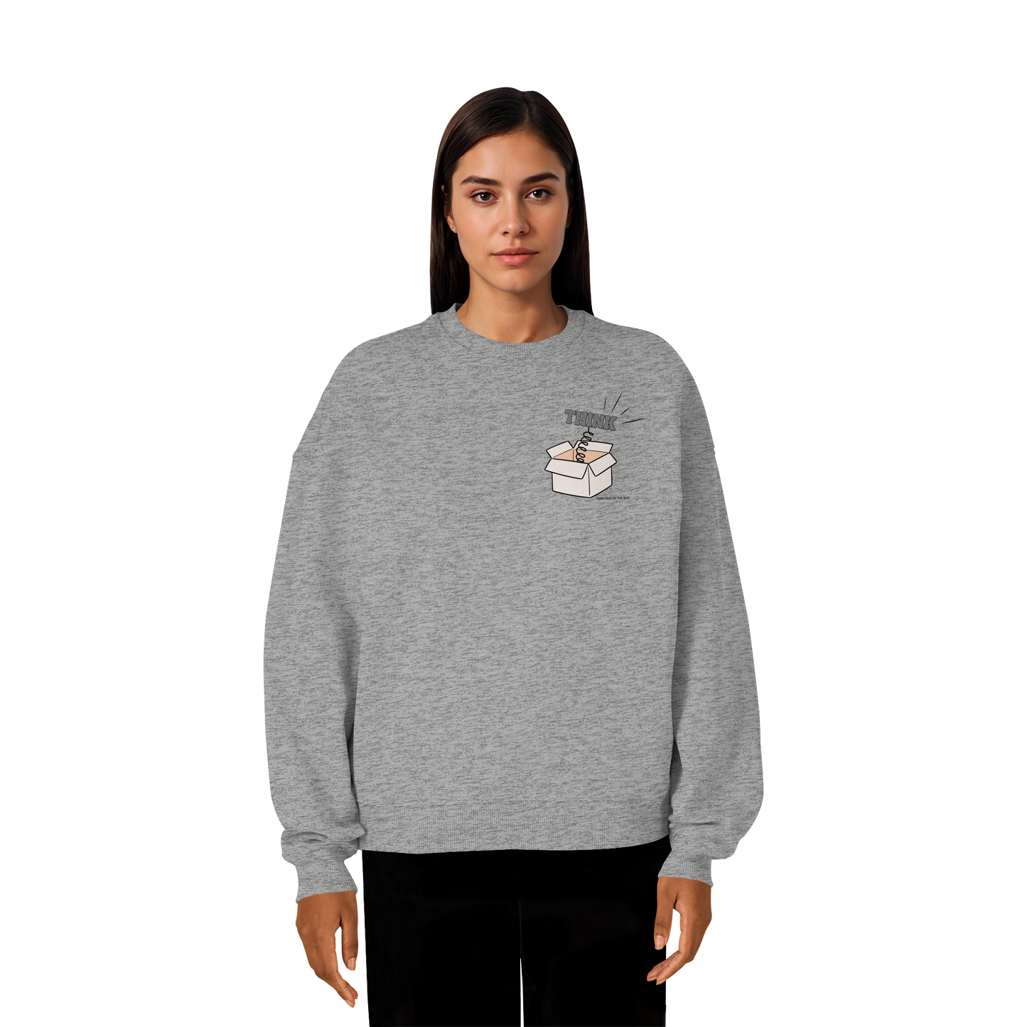 THINK! - Organic Oversize Sweatshirt