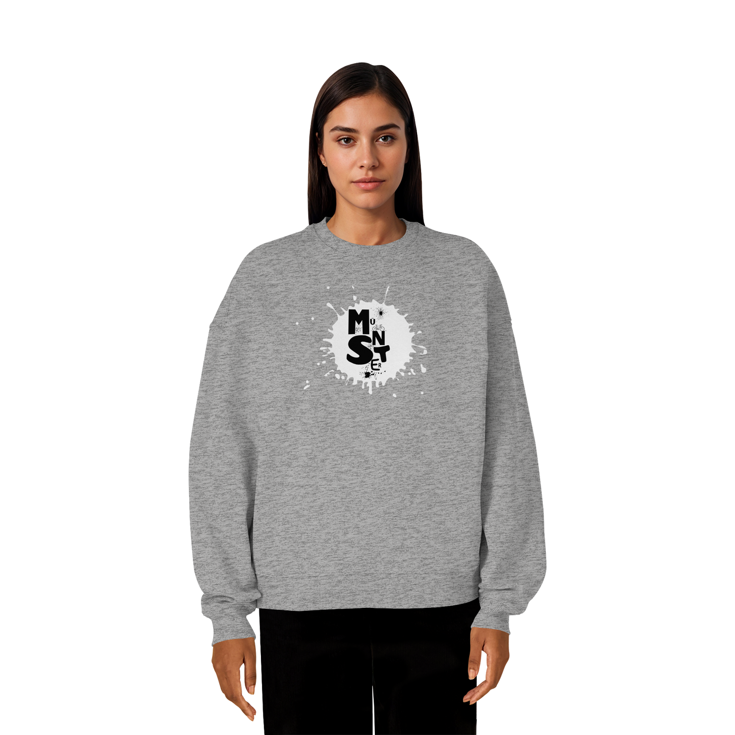 MÜNSTERFLECK! - Organic Oversized Sweatshirt