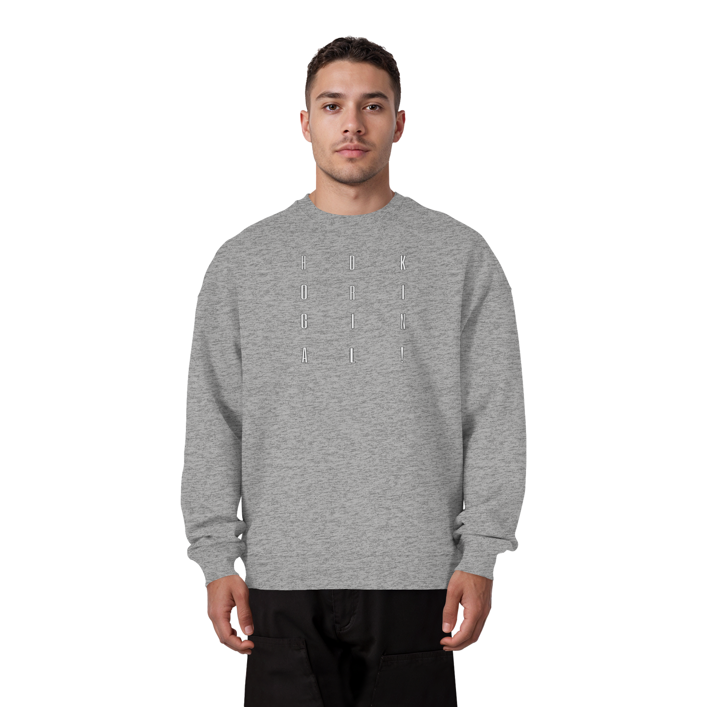 HDKORIGINALSQUARE! - Organic Oversized Sweatshirt