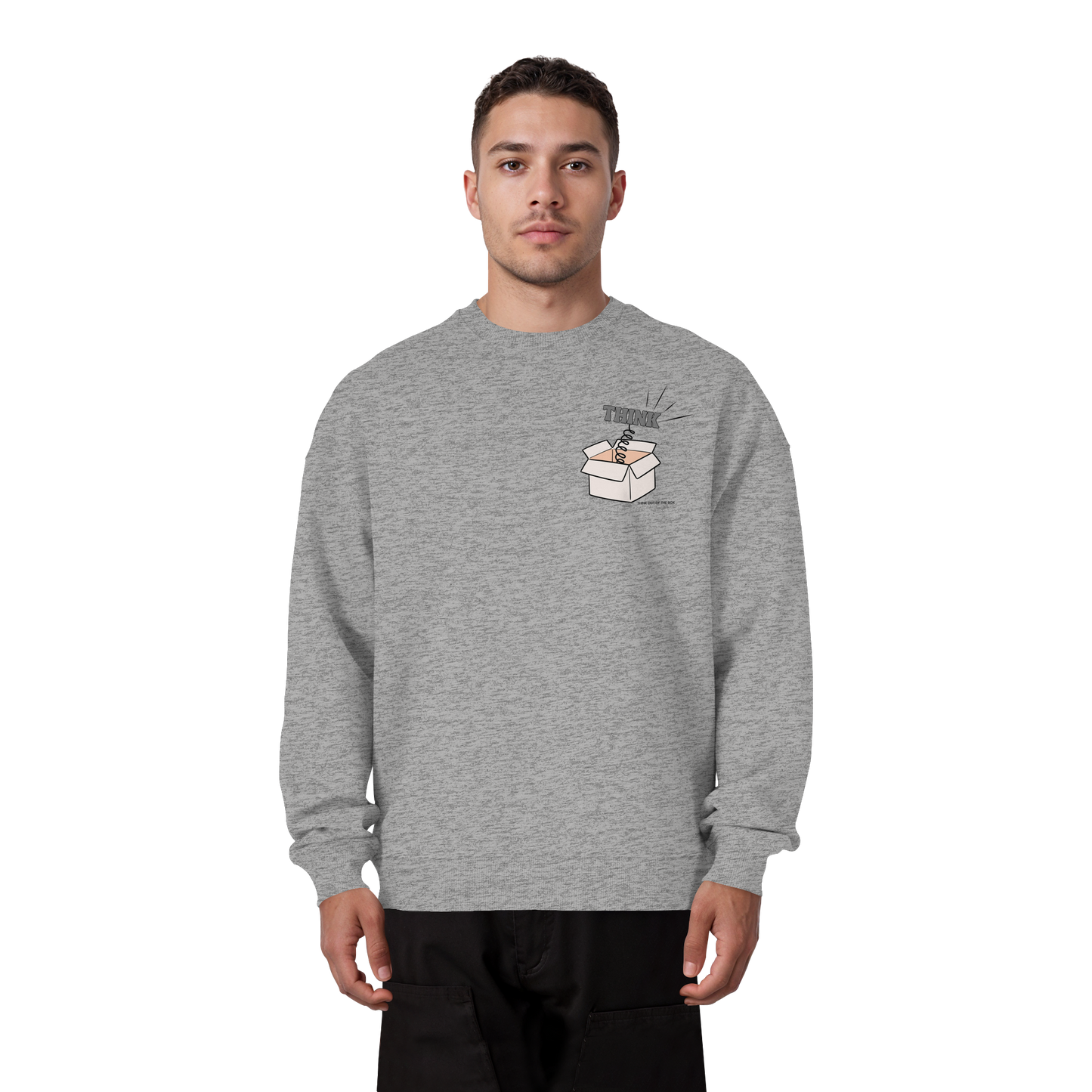 THINK! - Organic Oversize Sweatshirt