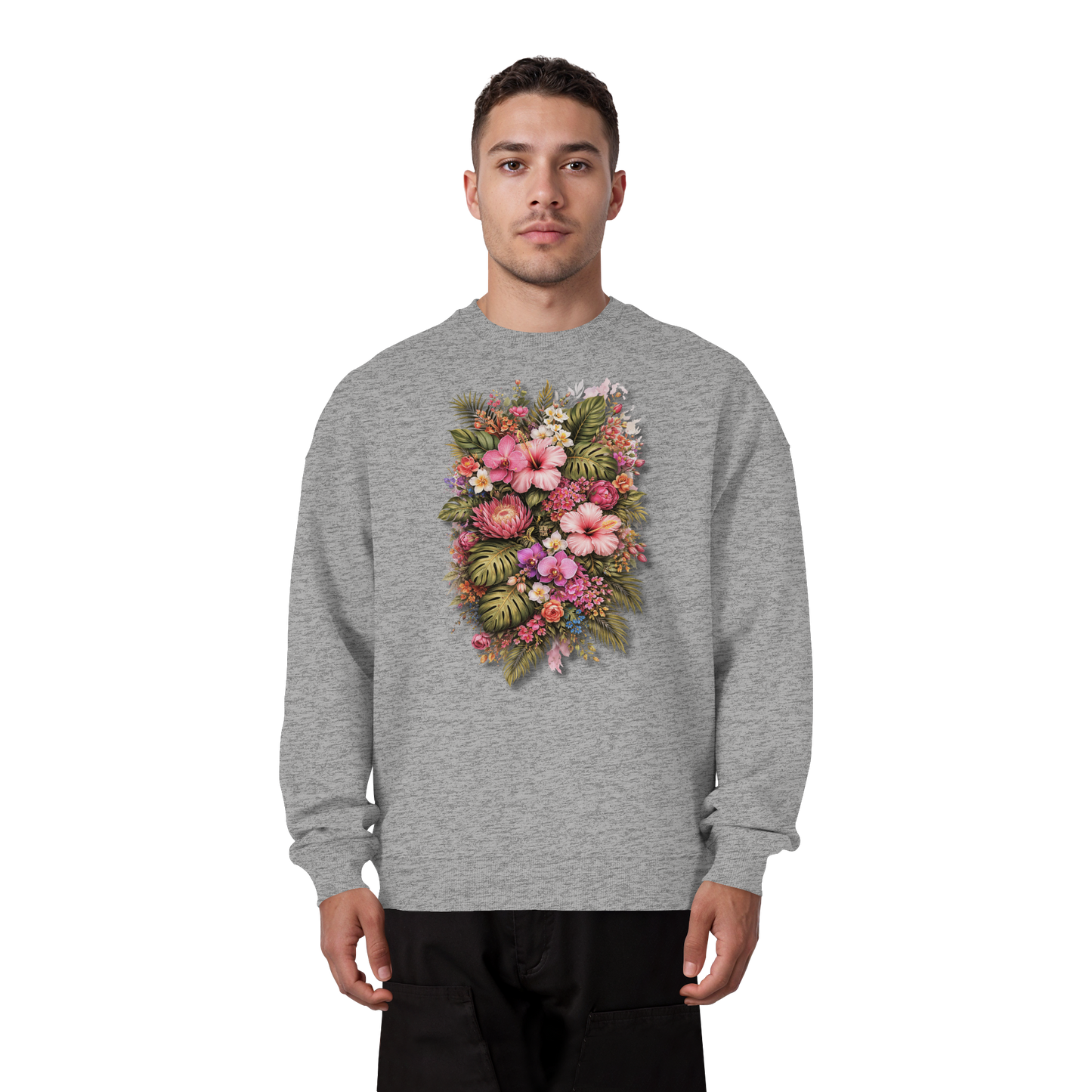 FLOWERPOWER! - Organic Oversize Sweatshirt
