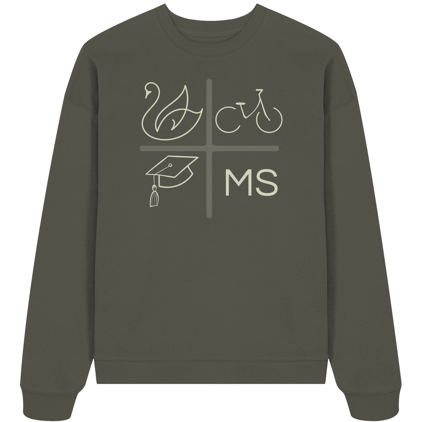 MUENSTERELEMENTS! - Organic Oversize Sweatshirt