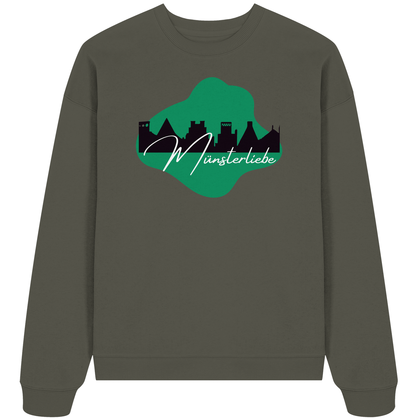 SKYLINEMÜNSTERLIEBE! - Organic Oversize Sweatshirt