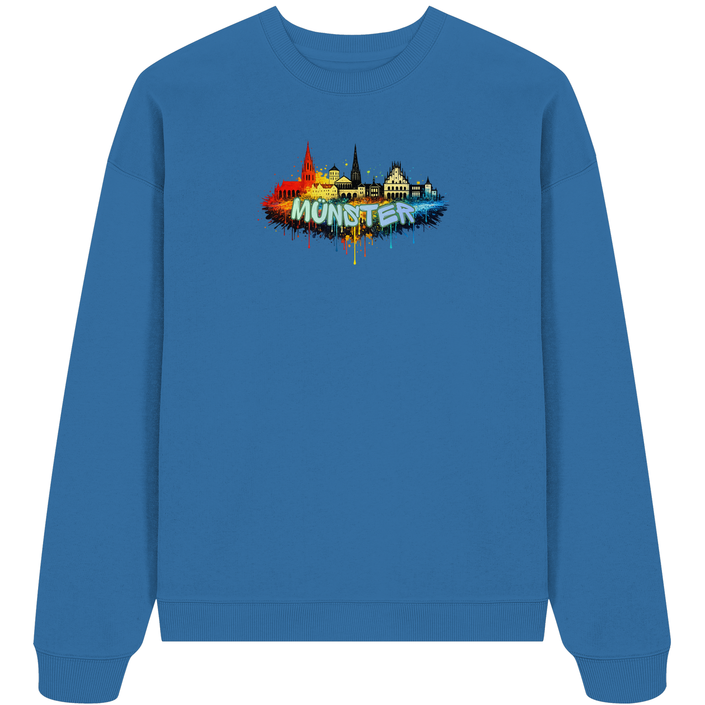MÜNSTER SPRAY! - Organic Oversize Sweatshirt