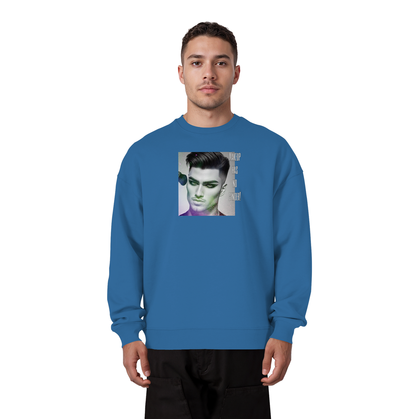 MAKEUPHASNOGENDER! - Organic Oversized Sweatshirt