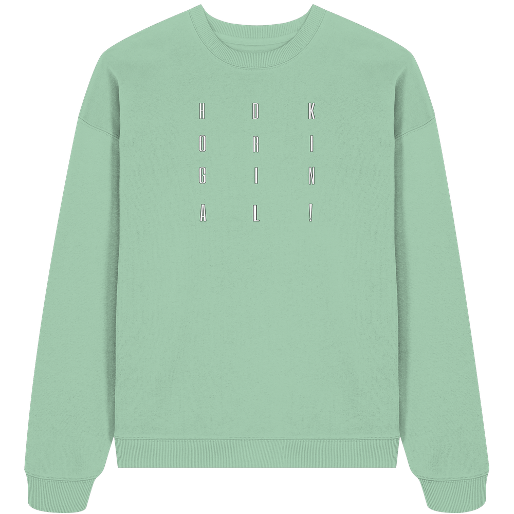 HDKORIGINALSQUARE! - Organic Oversize Sweatshirt