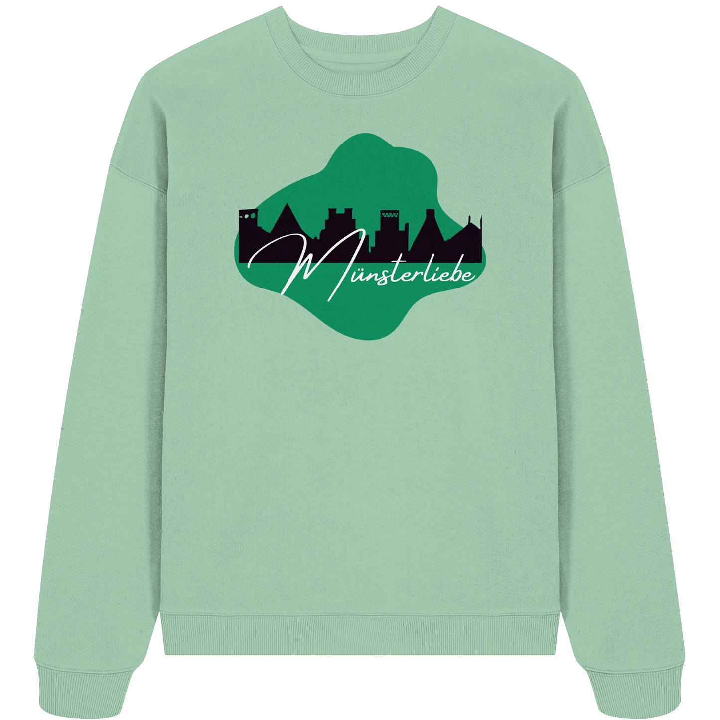 SKYLINEMÜNSTERLIEBE! - Organic Oversize Sweatshirt