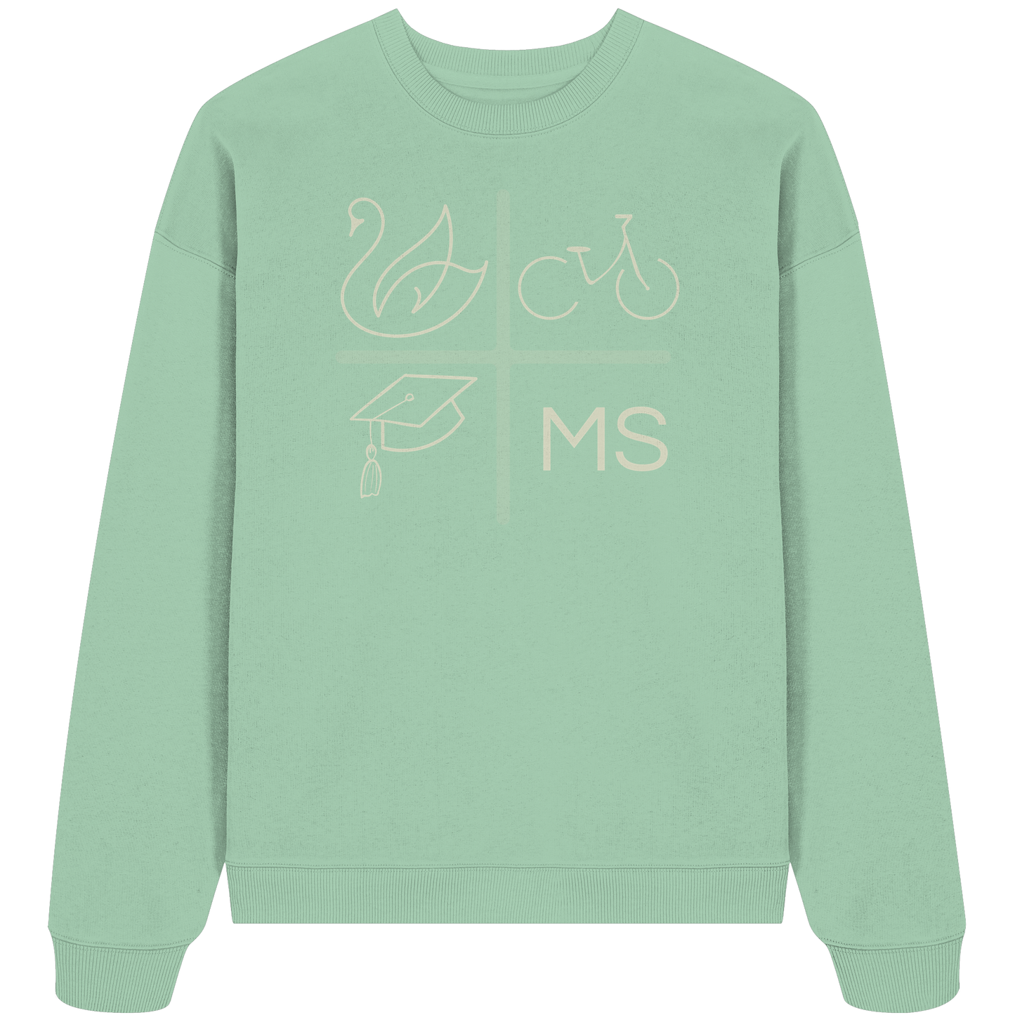 MUENSTERELEMENTS! - Organic Oversize Sweatshirt
