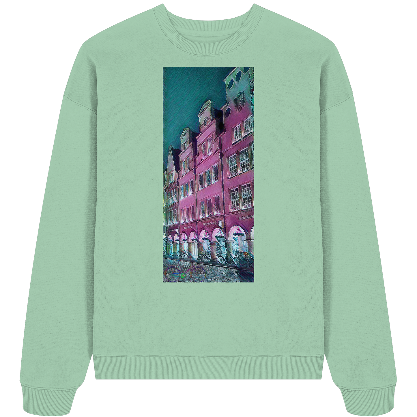 LOVEYOURTOWN! - Organic Oversized Sweatshirt